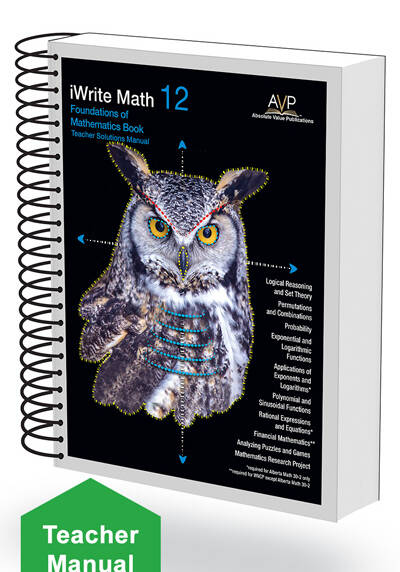 Foundations of Mathematics 12 Teacher Solutions Manual