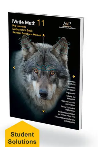 Pre-Calculus Mathematics 11 Student Solutions Manual