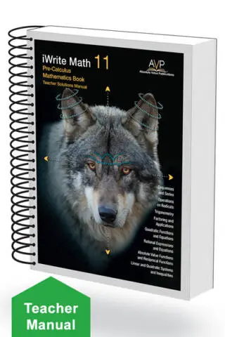 Pre-Calculus Mathematics 11 Teacher Solutions Manual
