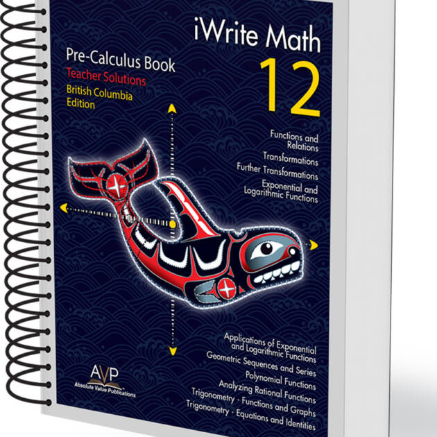 BC Pre-Calculus Mathematics 12 Teacher Solutions Manual British Columbia Edition